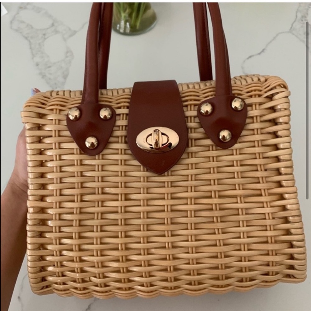 FOR LOVE AND LEMONS RARE BASKET BAG / PURSE